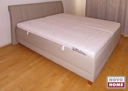 Graz ágy NTLO textilbőr bevonattal egy Budai otthonban