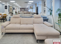 ADA Bronx Comfort L alakú összeállítás 292 x 180 cm méretben, két nyaktámasszal.