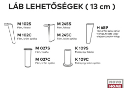 Láb lehetőségek.